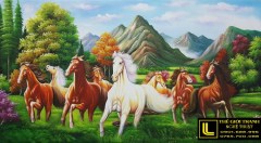 Tranh sơn dầu mã đáo thành công 16